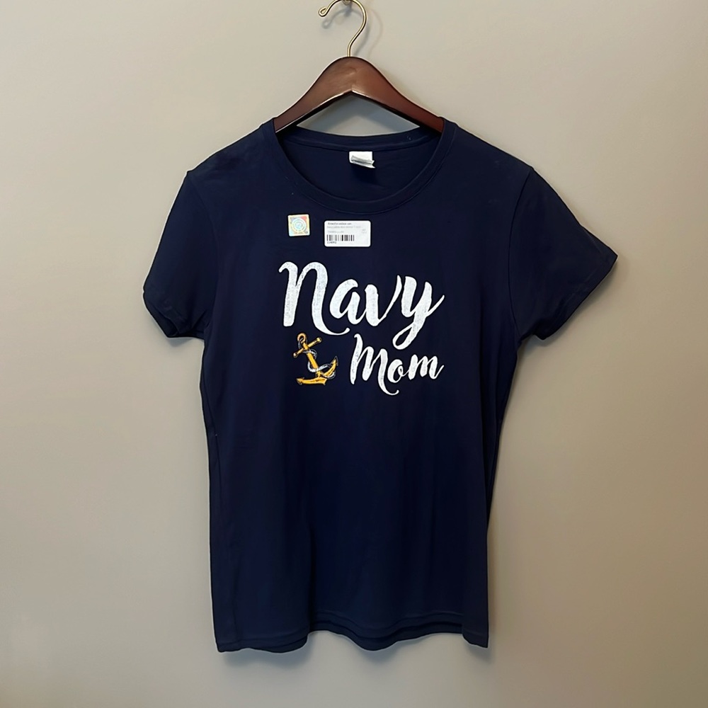 Navy Mom T-Shirt